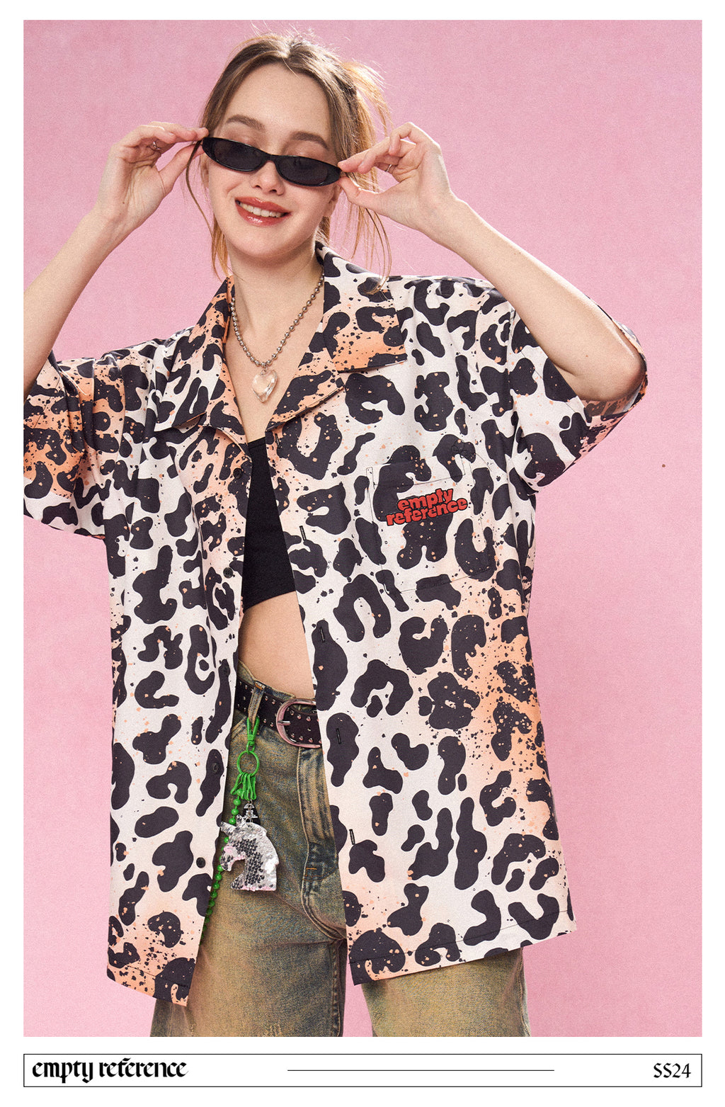 Gradient Leopard Shirt