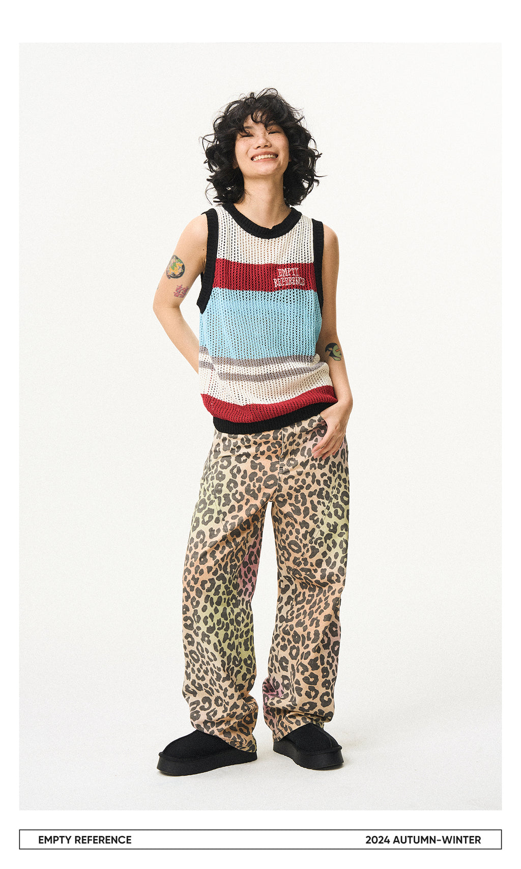 Embroidered Logo Knit Vest