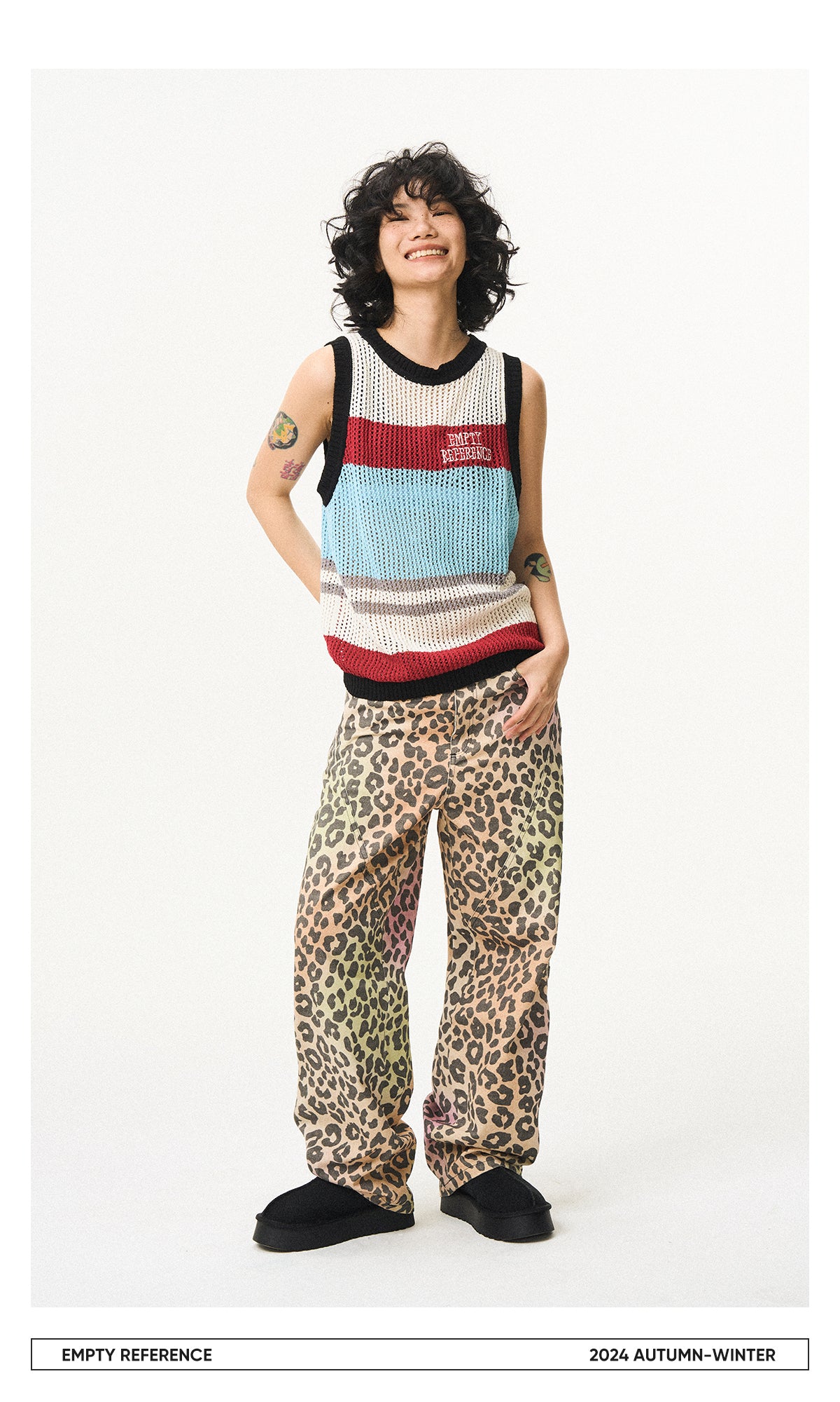 Embroidered Logo Knit Vest