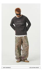 Layered Look Print Shirt