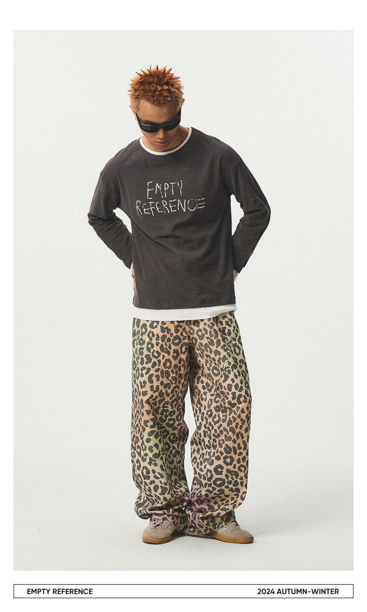 Layered Look Print Shirt