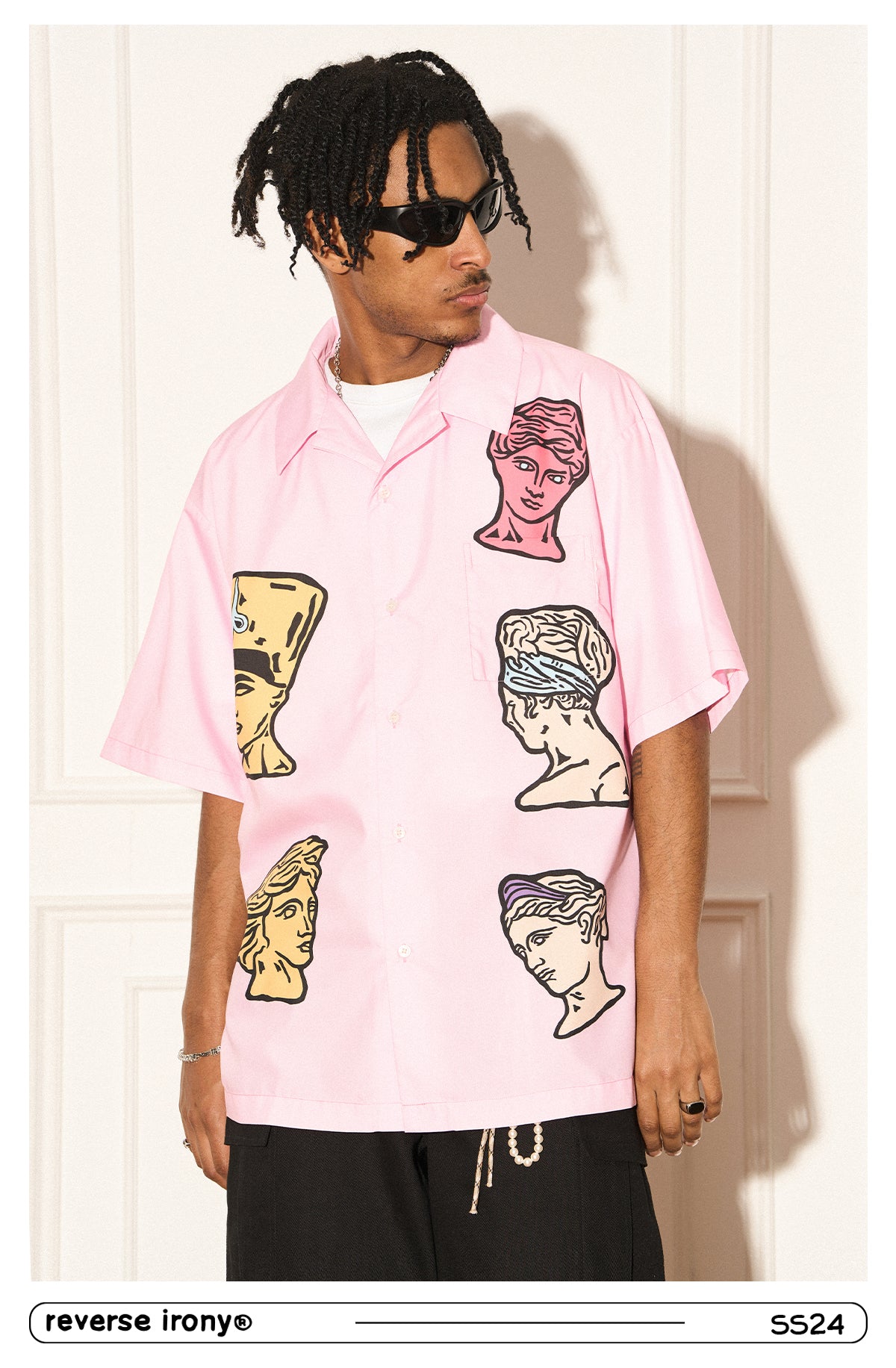 Roman Bust Graphic Shirt
