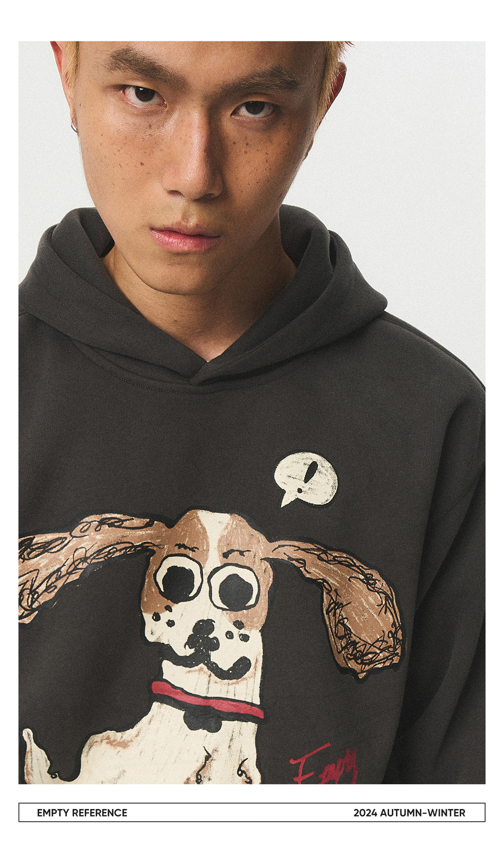 Cartoon Puppy Graphic Sweatshirt