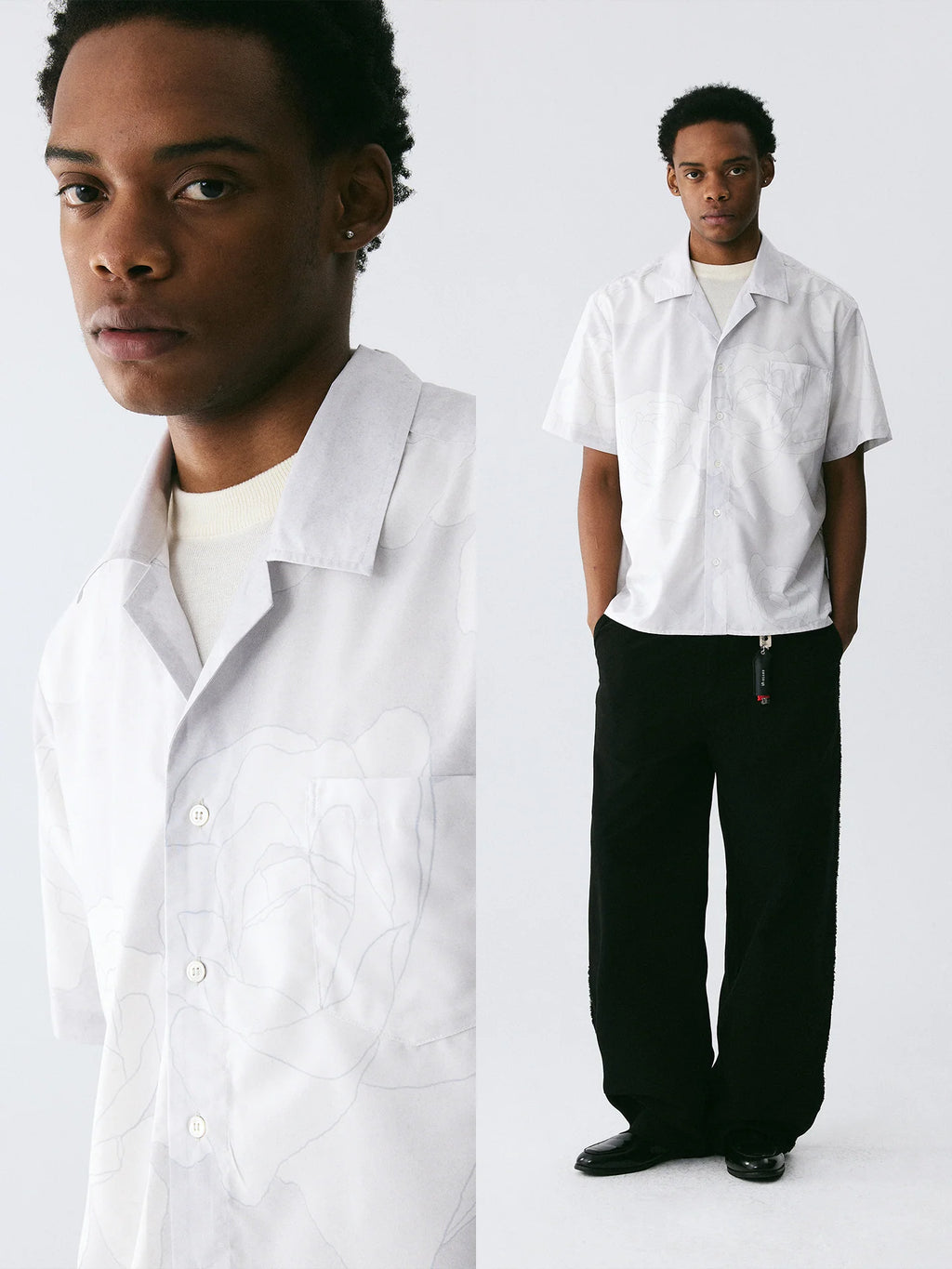 The Quiet Bloom Shirt - Where Romance Meets Simplicity
