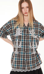 Angel Candle Sequin Shirt