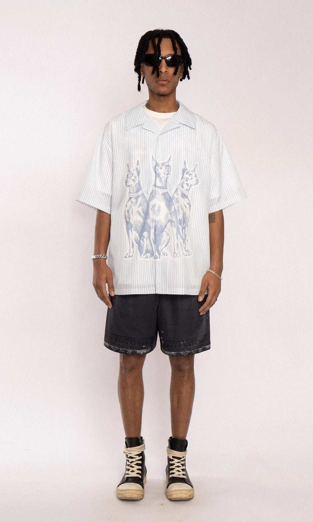 Doberman Sketch Graphic Shirt - Empty Reference