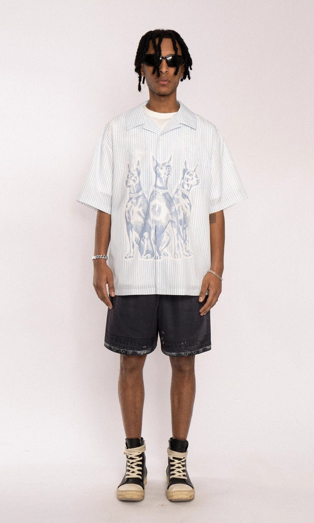 Doberman Sketch Graphic Shirt