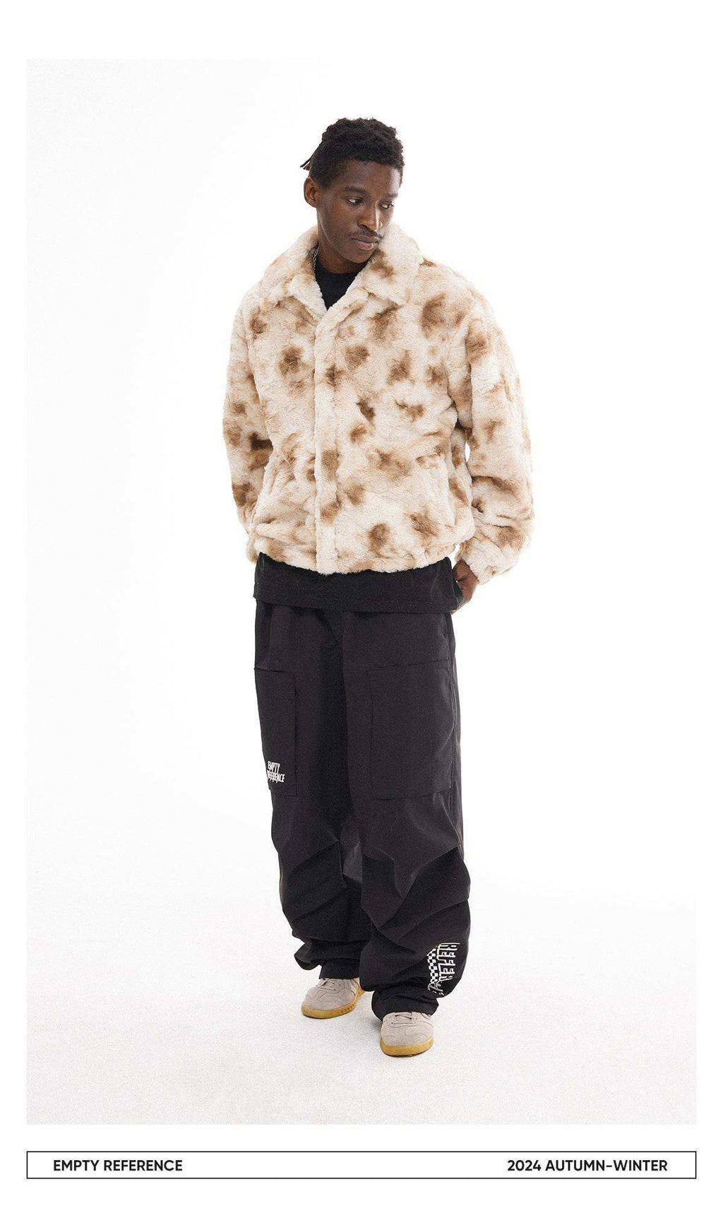 Blended Faux Fur Jacket - Empty Reference