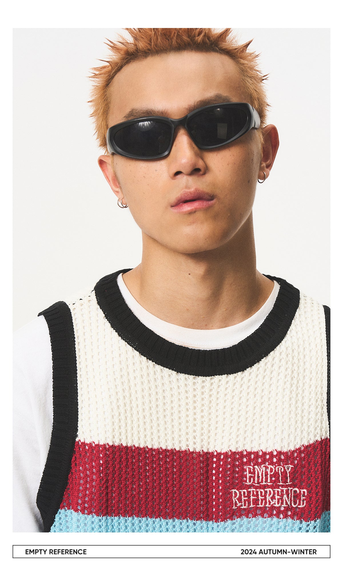 Embroidered Logo Knit Vest