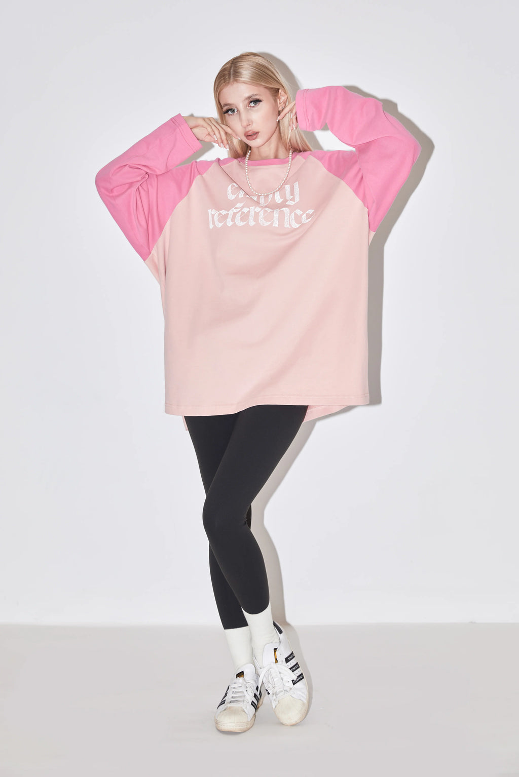 Spliced Hem Graphic Tee