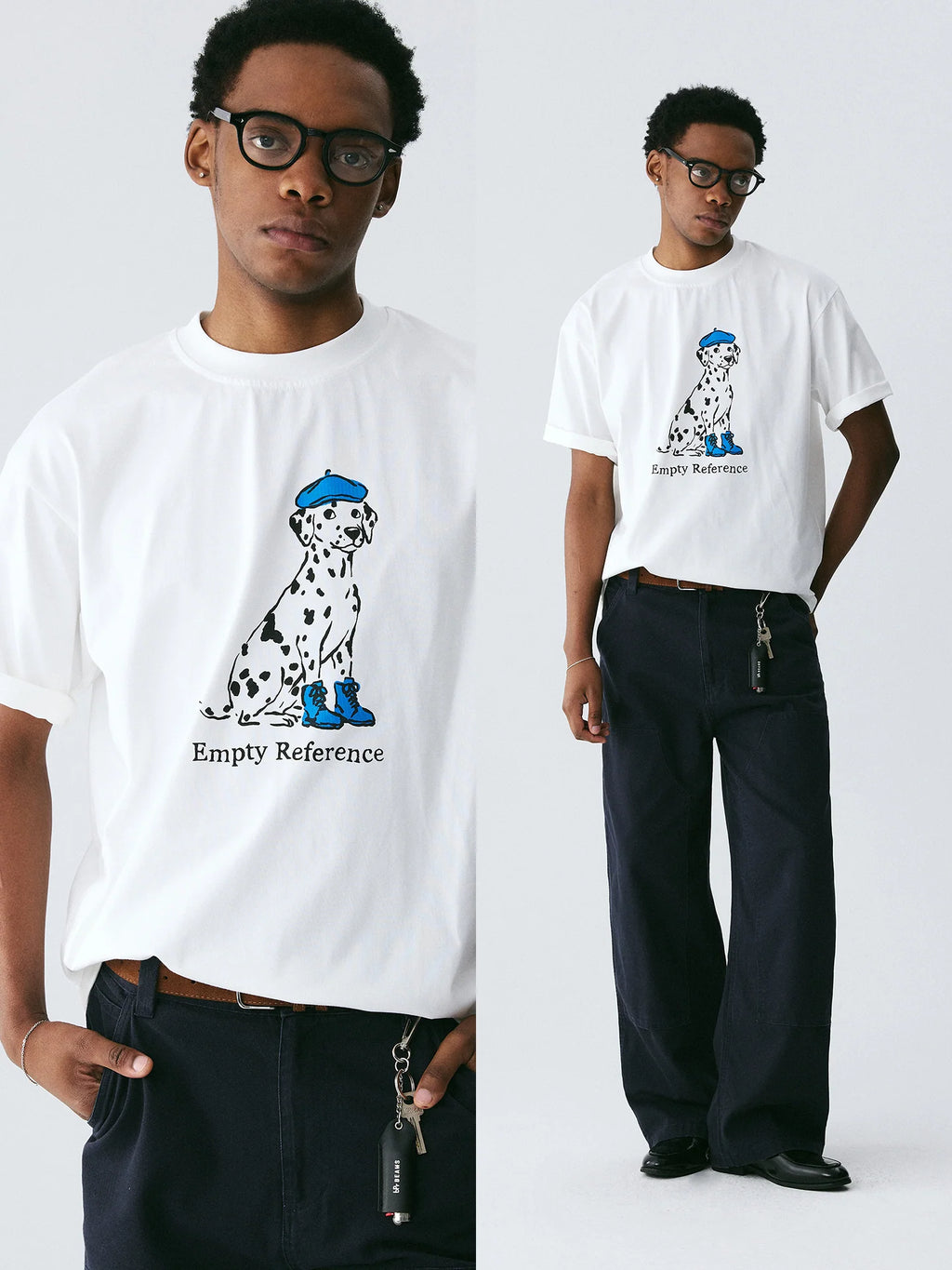 The Puddle-Jumper Tee - 240g Sorona® with Dapper Dalmatian