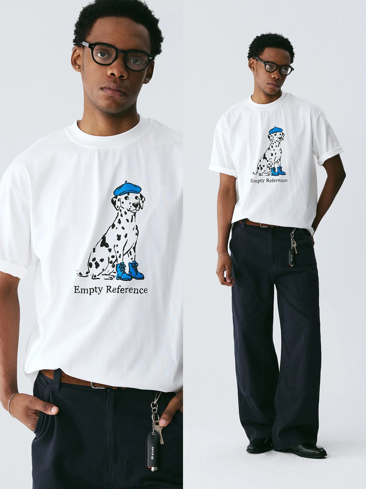 The Puddle-Jumper Tee - 240g Sorona® with Dapper Dalmatian