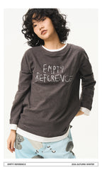 Layered Look Print Shirt