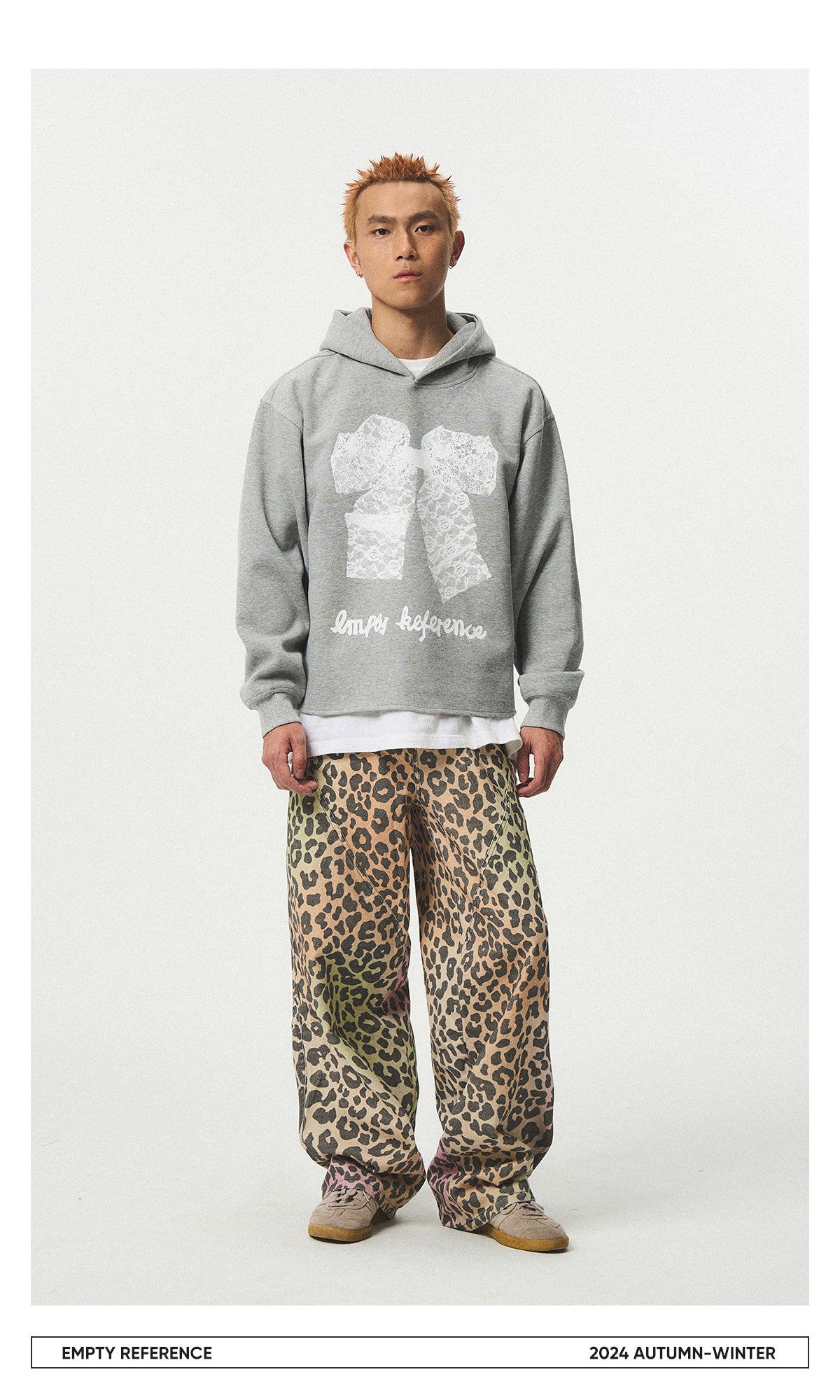 Lace Bow Graphic Sweatshirt