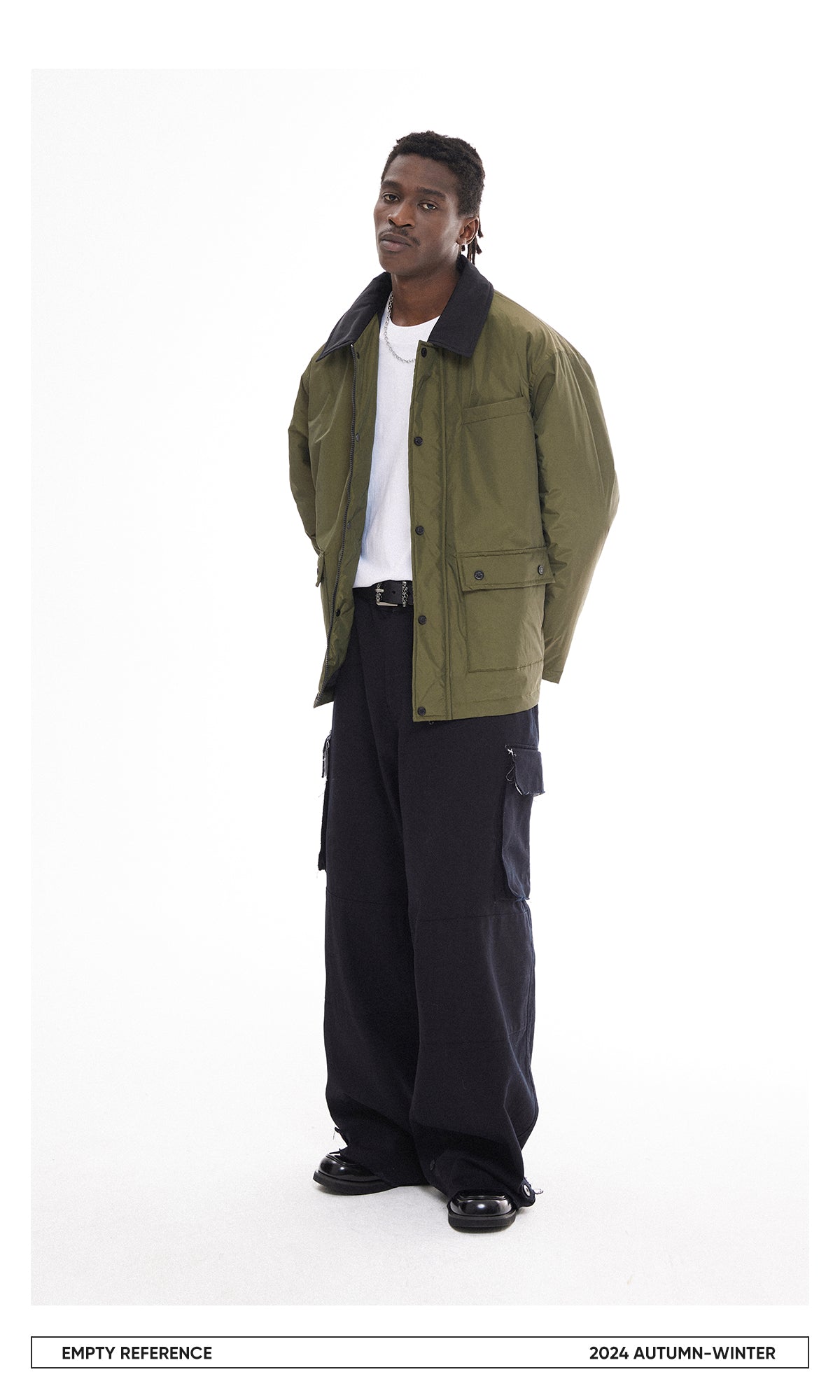Military Cotton Splice Jacket
