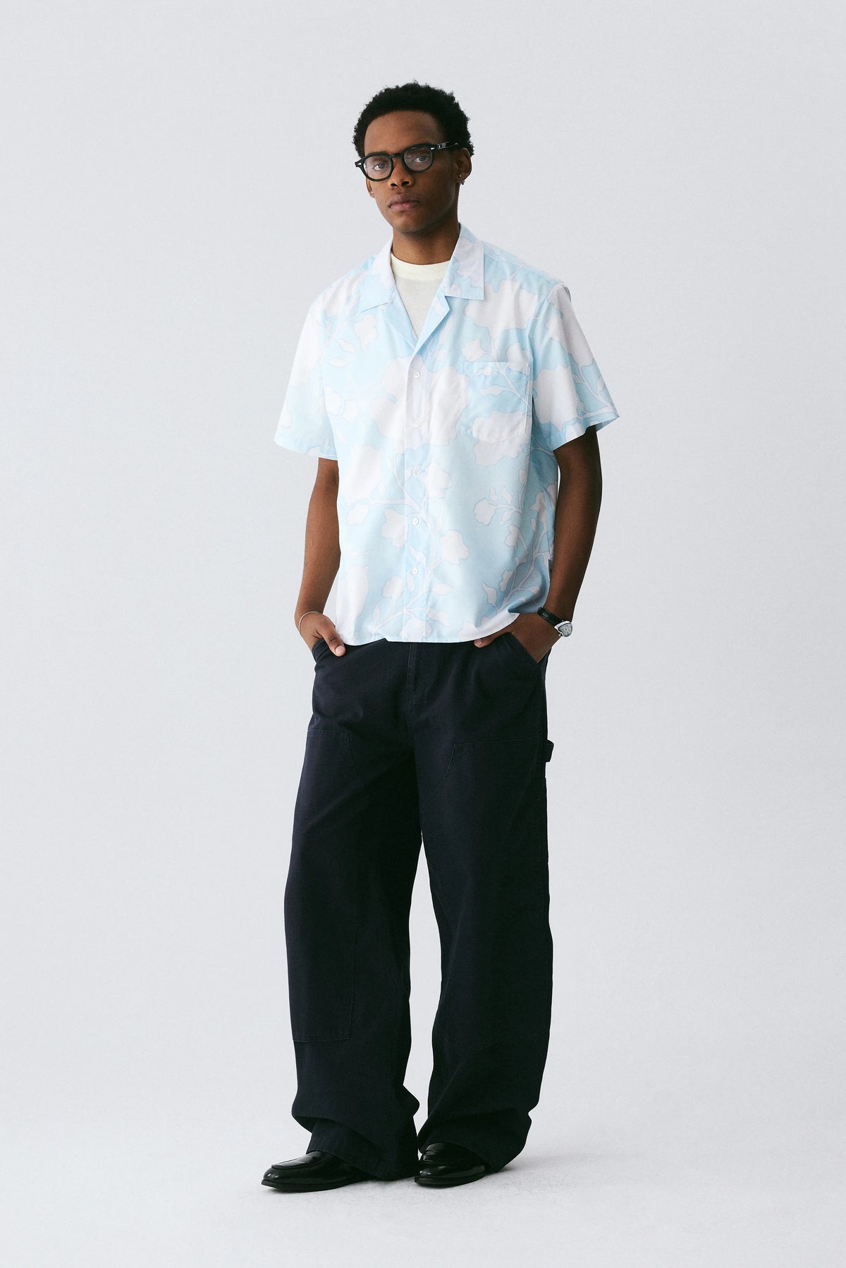 Scattered Floral Shirt