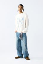 Floral Cherub Long Sleeve Tee