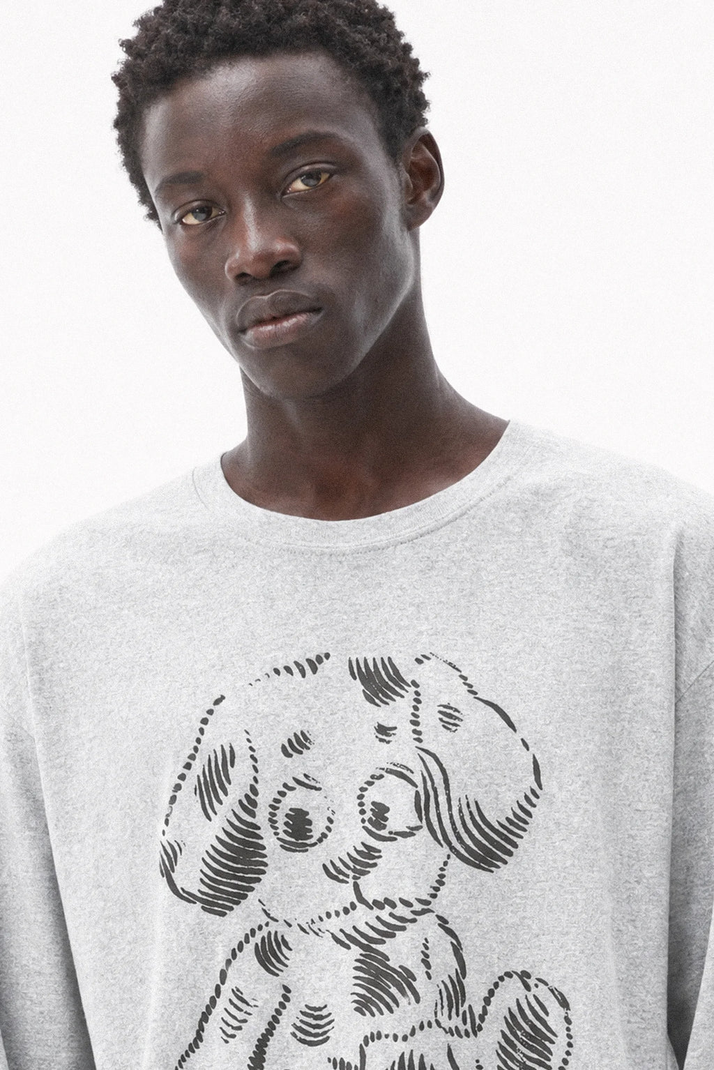 Vintage Dog Long Sleeve Tee