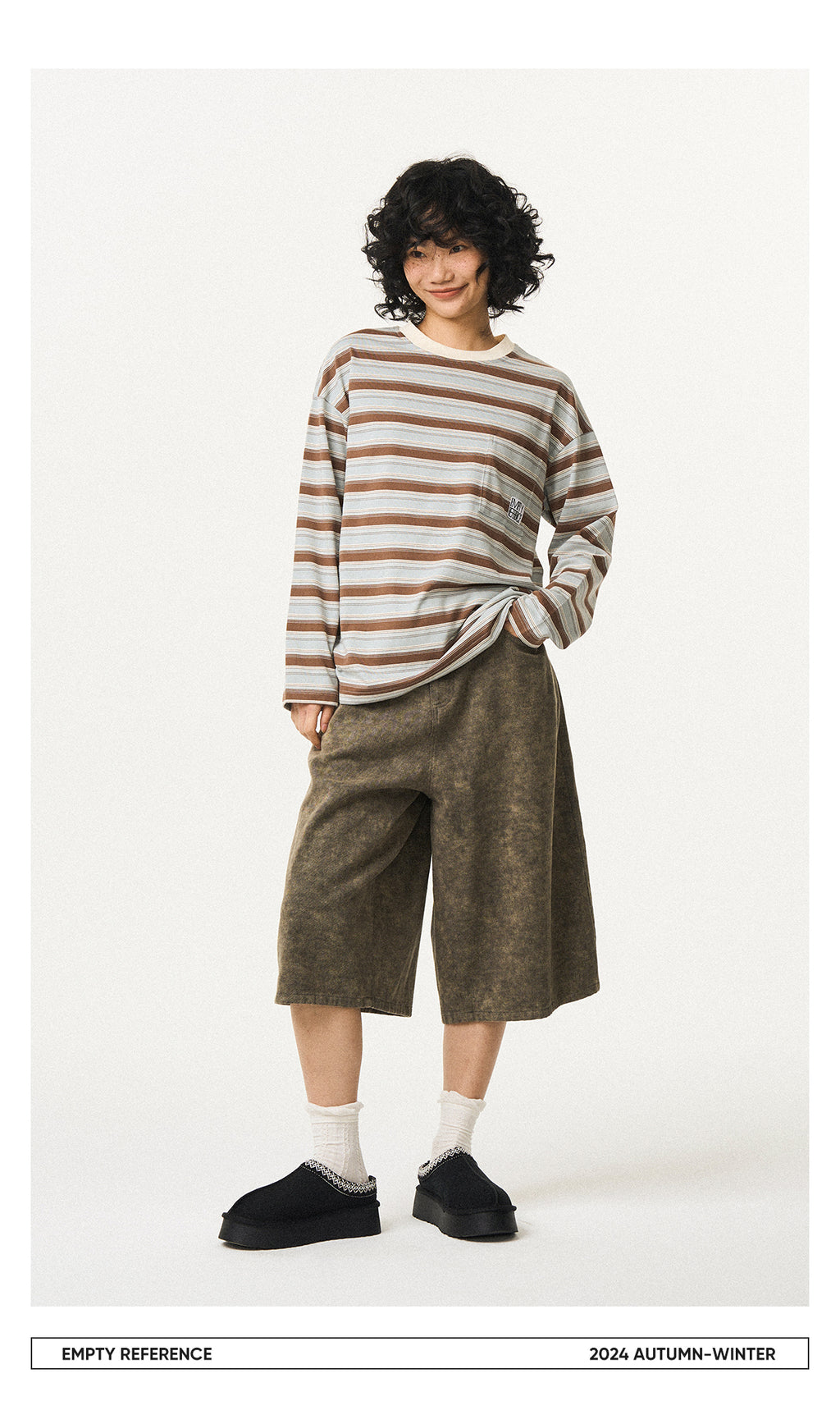 Striped Cotton Layering Shirt