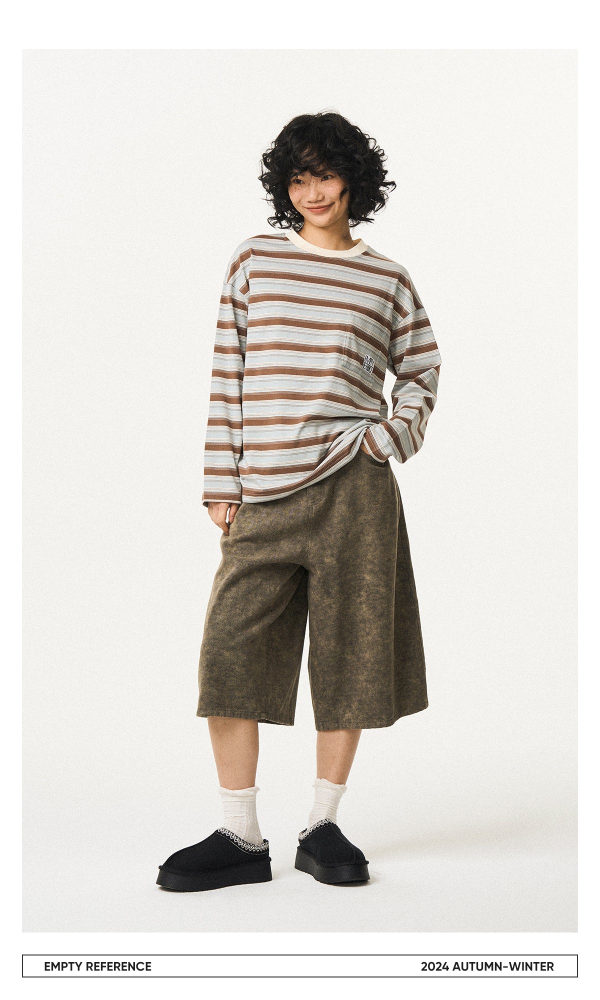Striped Cotton Layering Shirt