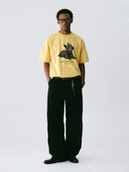 A Bright Yellow Performance T-Shirt in 240g Sorona® Fabric