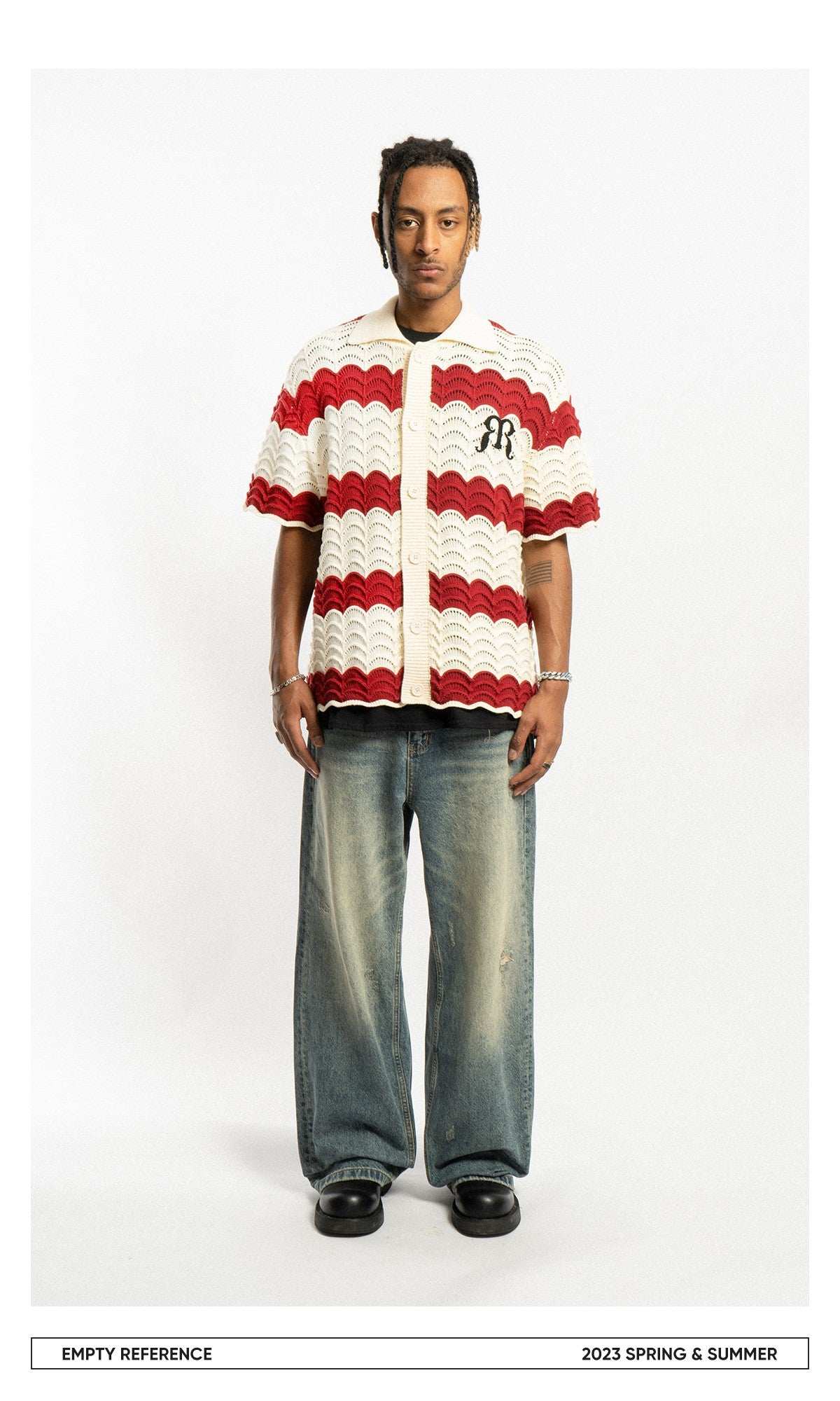 Wavy Weave Textured Shirt - Empty Reference