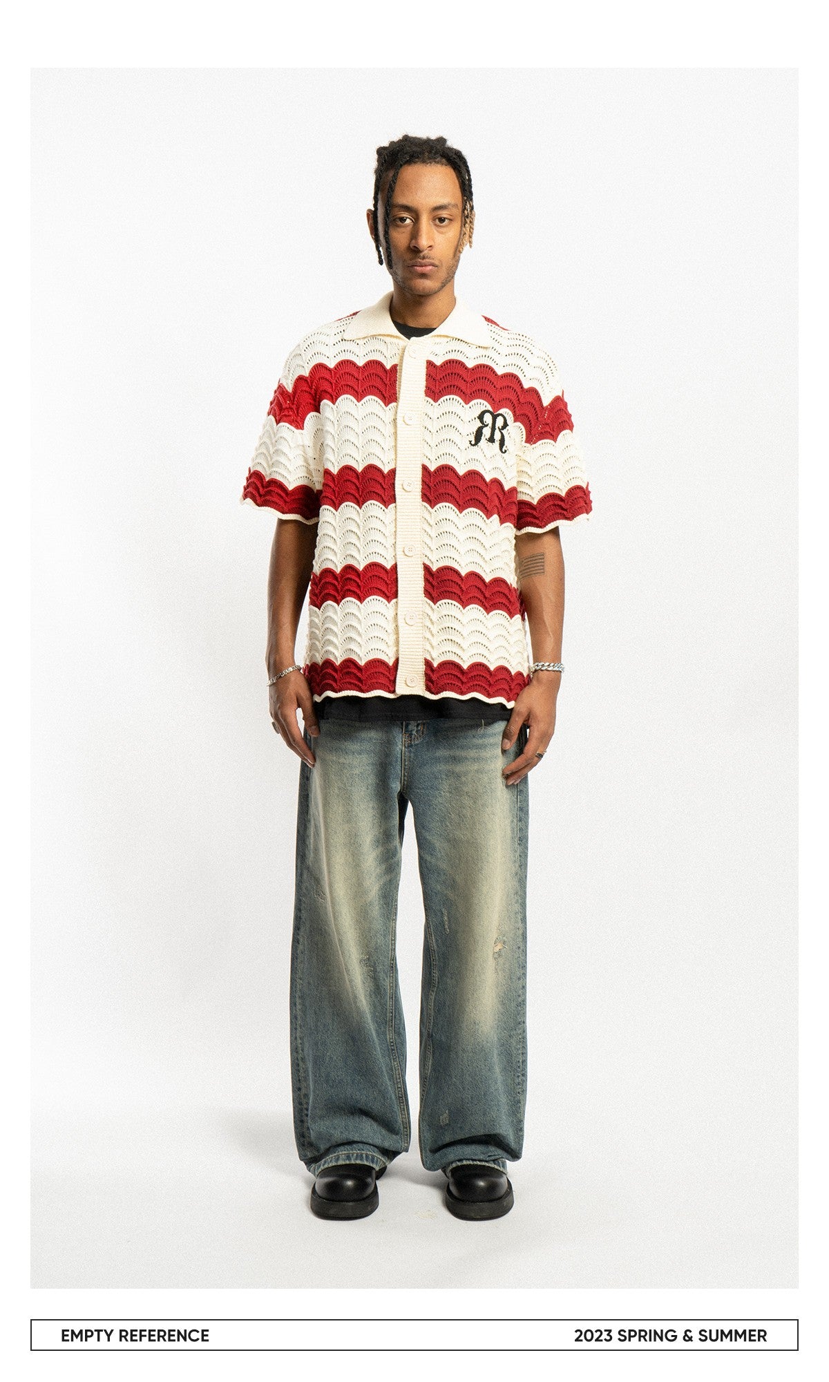 Wavy Weave Textured Shirt