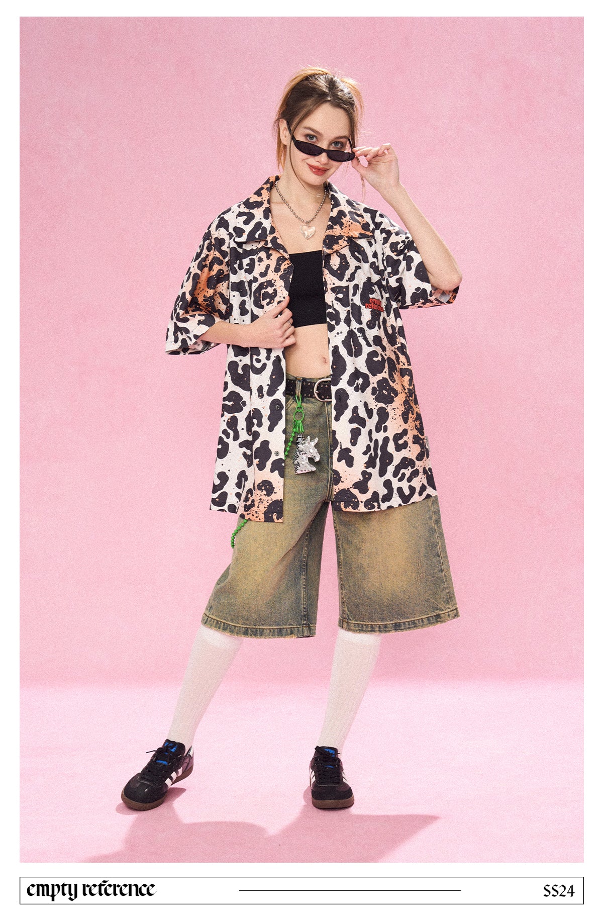 Gradient Leopard Shirt
