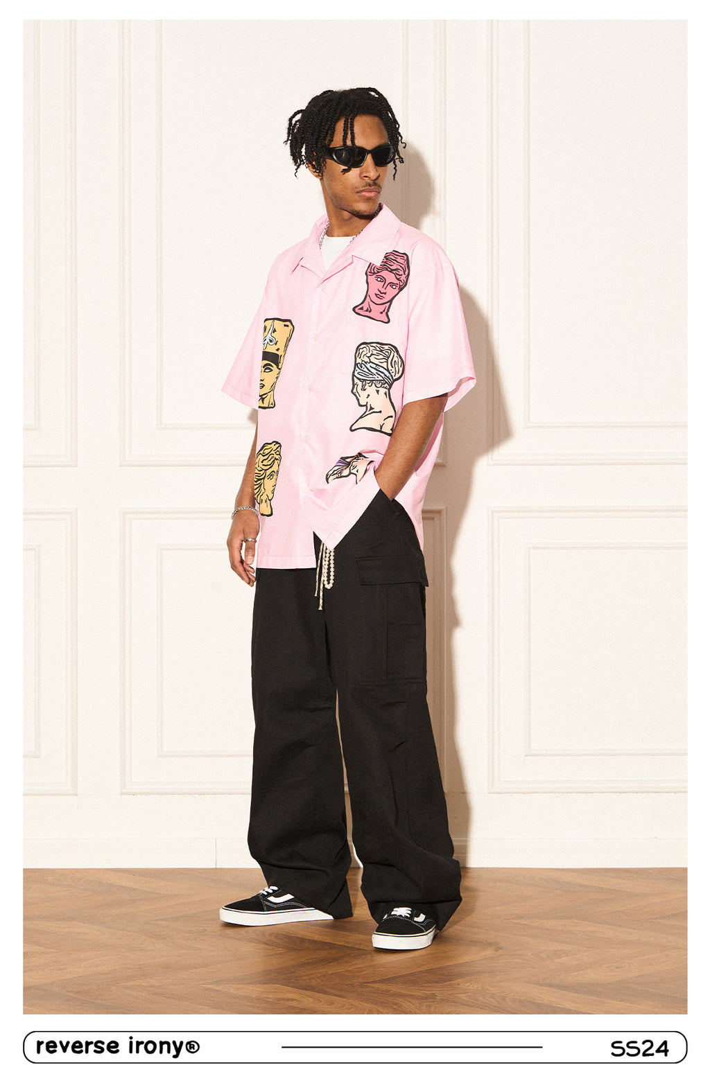 Roman Bust Graphic Shirt
