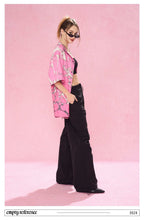 Pink Casual Button-Up Shirt - Empty Reference