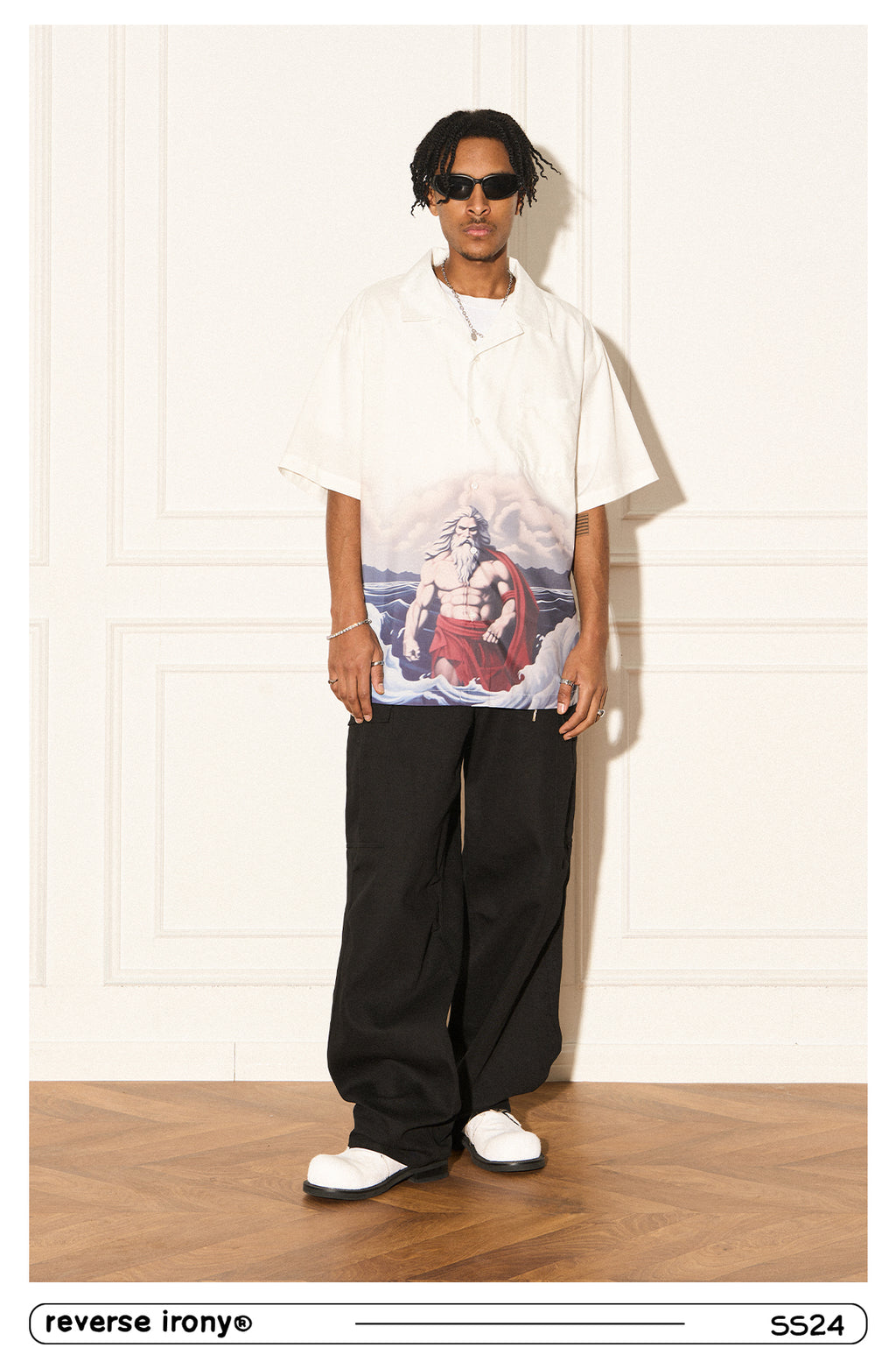 Poseidon Graphic Camp Shirt