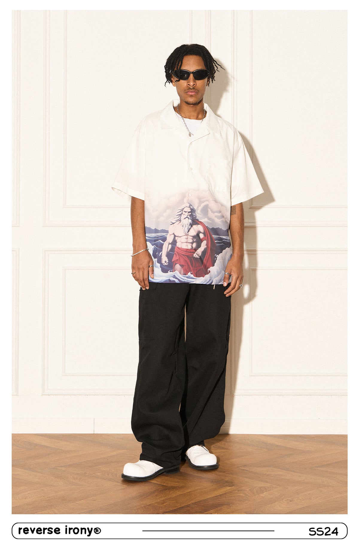 Poseidon Graphic Camp Shirt