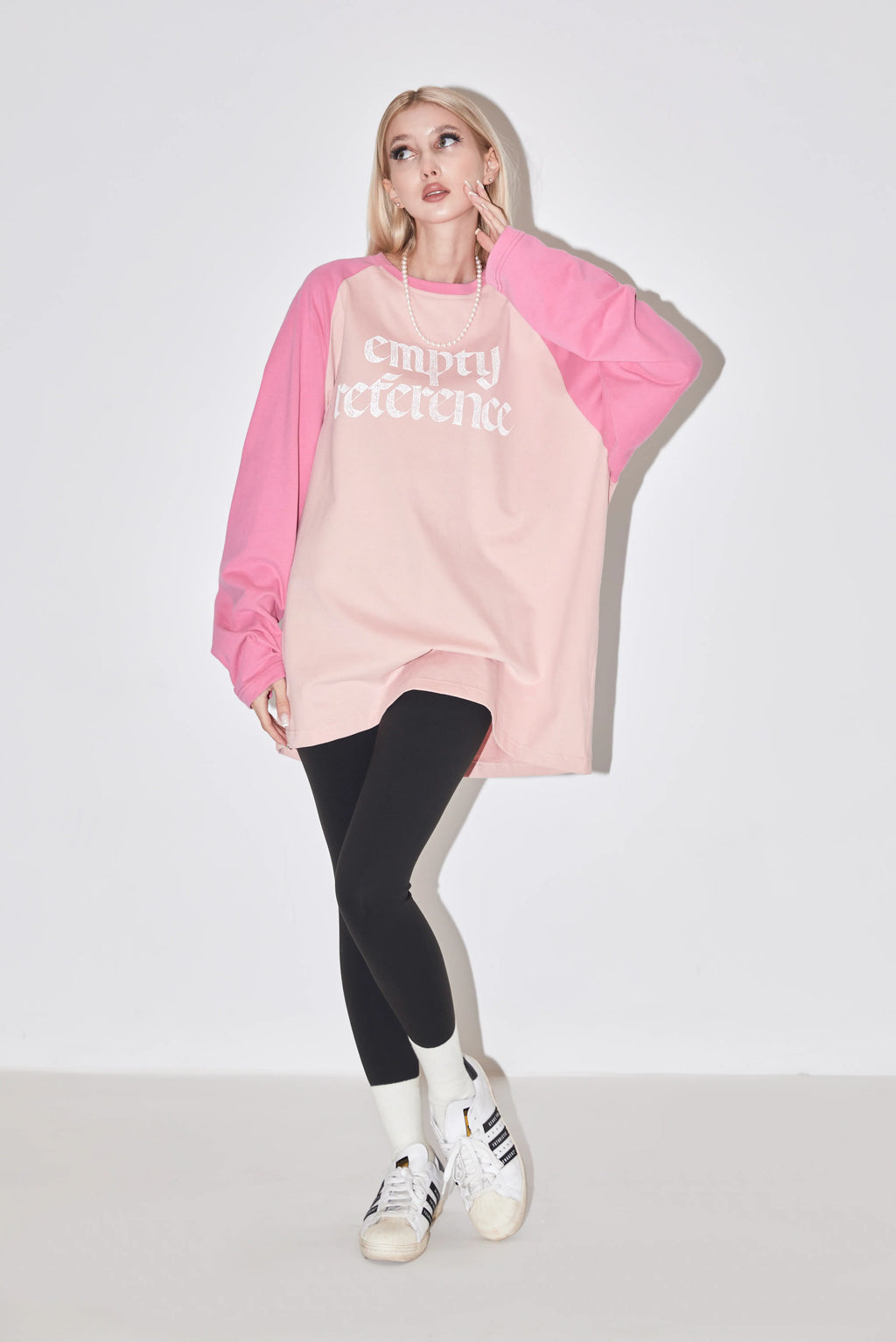 Spliced Hem Graphic Tee