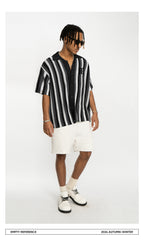 Embroidered Knit Polo Shirt