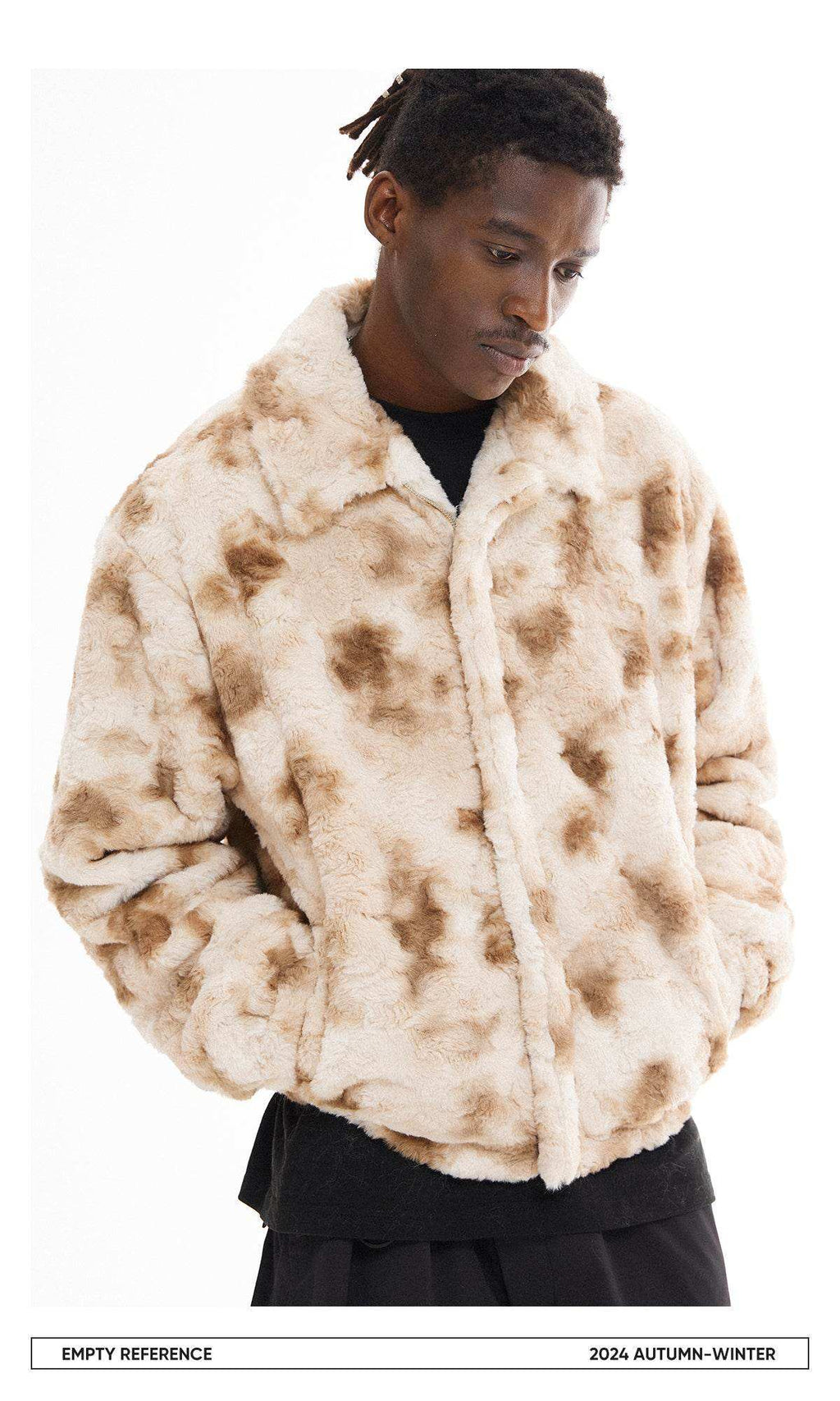 Blended Faux Fur Jacket - Empty Reference