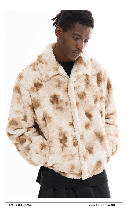 Blended Faux Fur Jacket