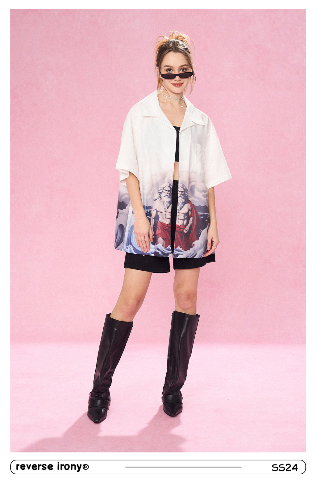 Poseidon Graphic Camp Shirt