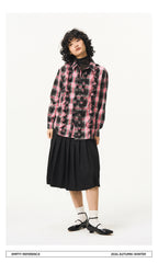 Gingham Fungi Lace Shirt