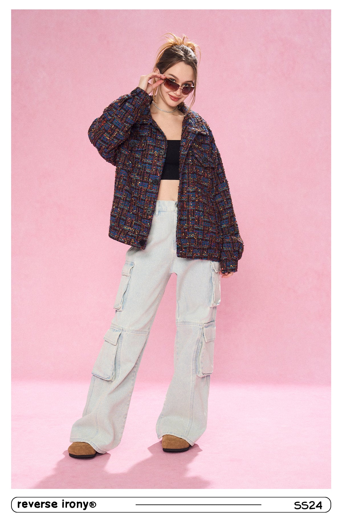Unisex Tweed Jacket