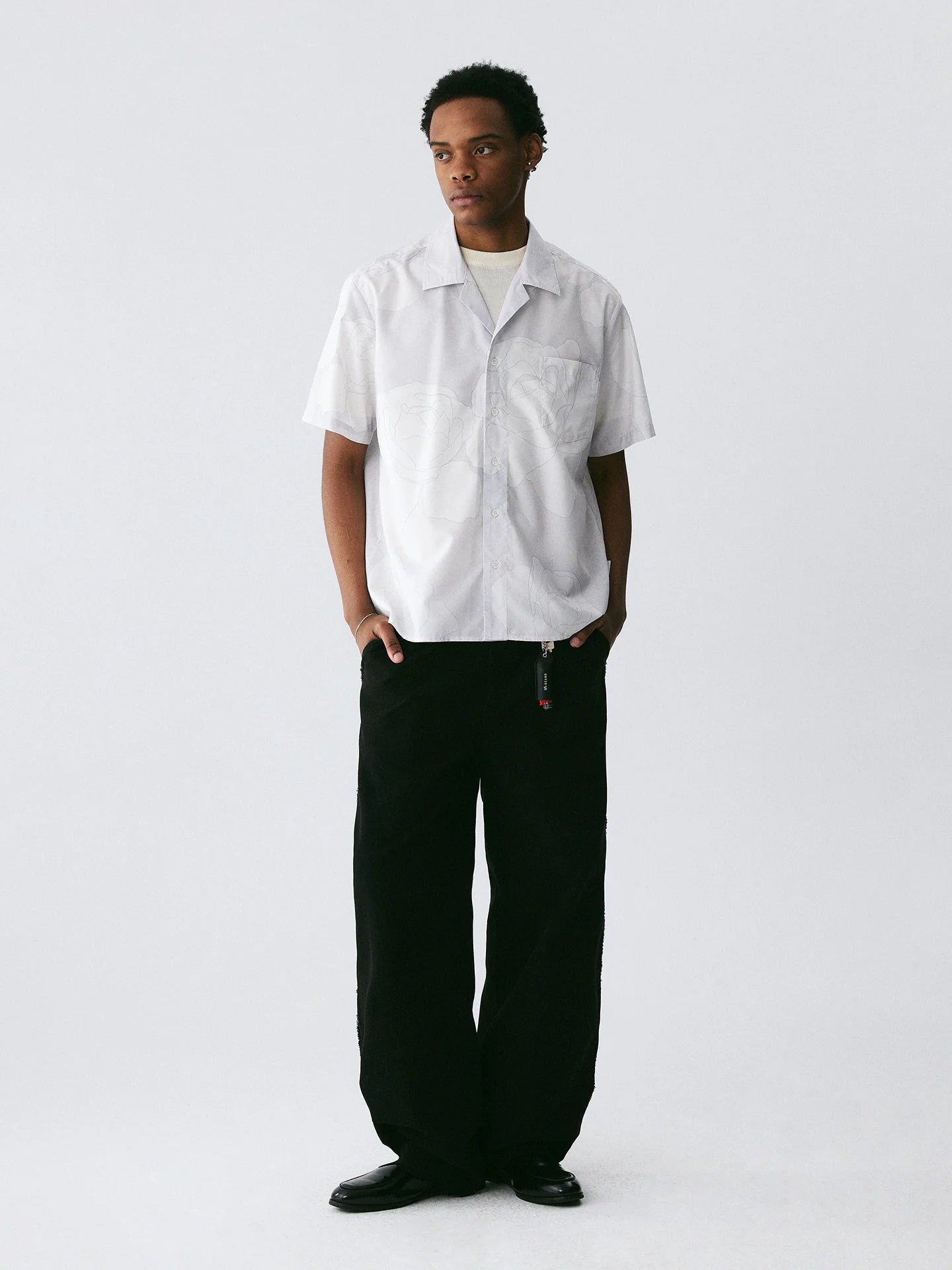 The Quiet Bloom Shirt - Where Romance Meets Simplicity