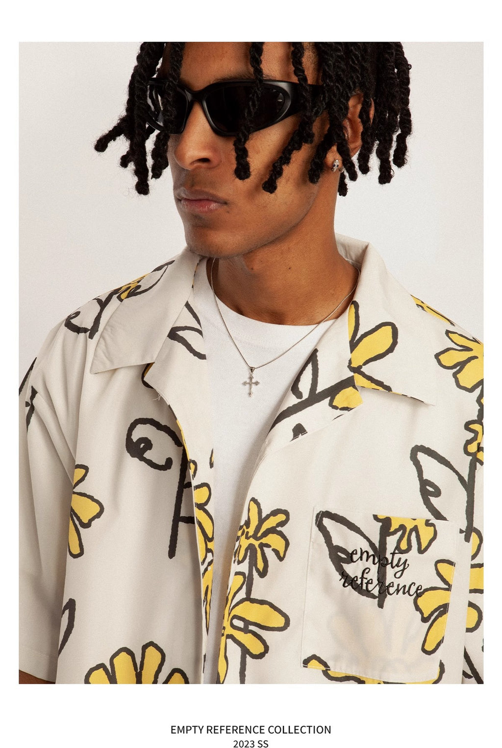 Spring Floral Graphic Shirt