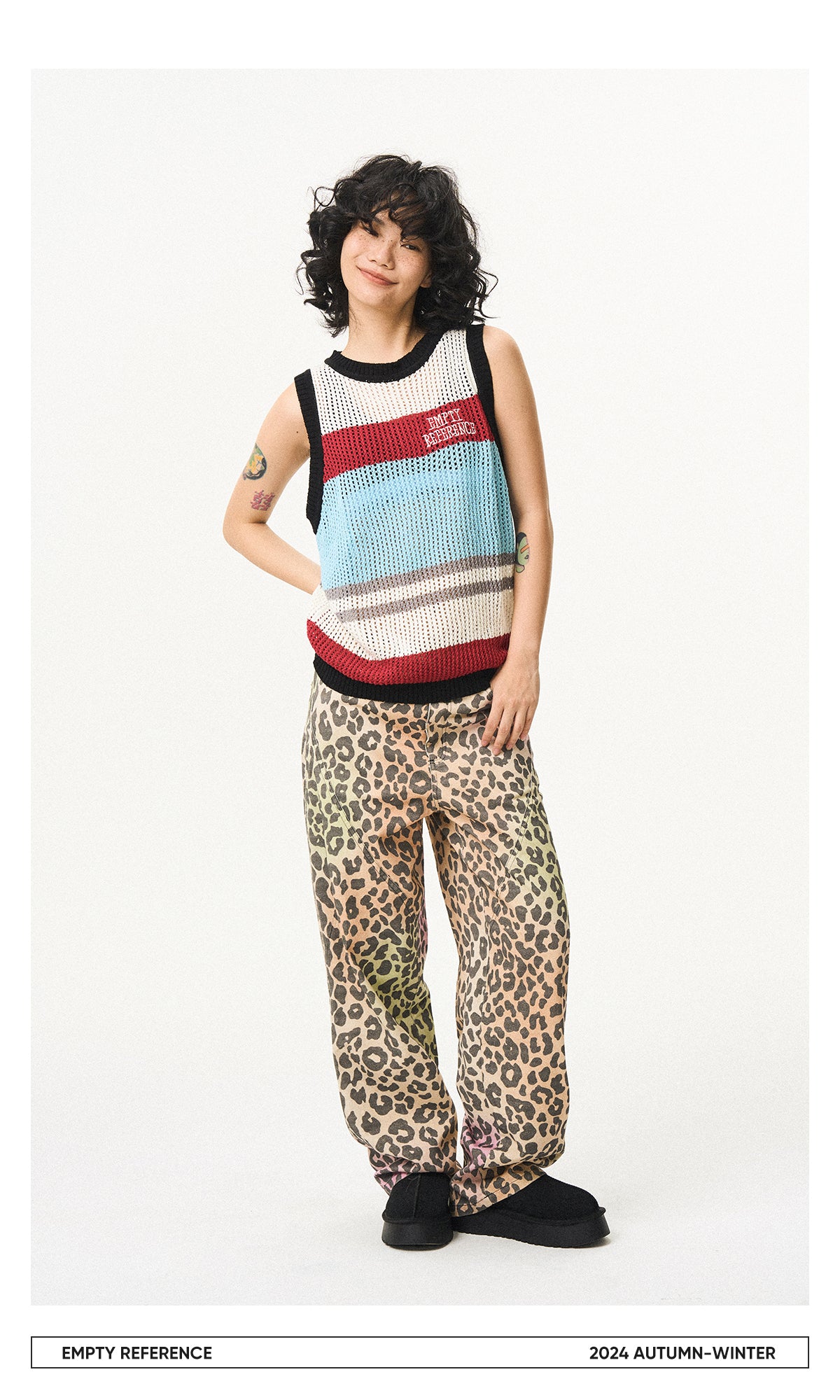 Embroidered Logo Knit Vest