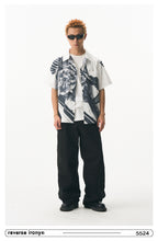 Sketch Flower Graphic Shirt