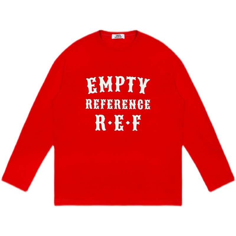 Western Font Long Sleeve Tee - Empty Reference