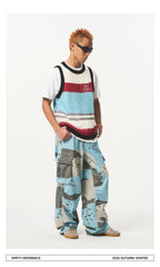 Embroidered Logo Knit Vest