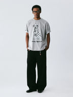 The Spotted Companion Tee - 240g Sorona® with Hand-Drawn Dalmatian