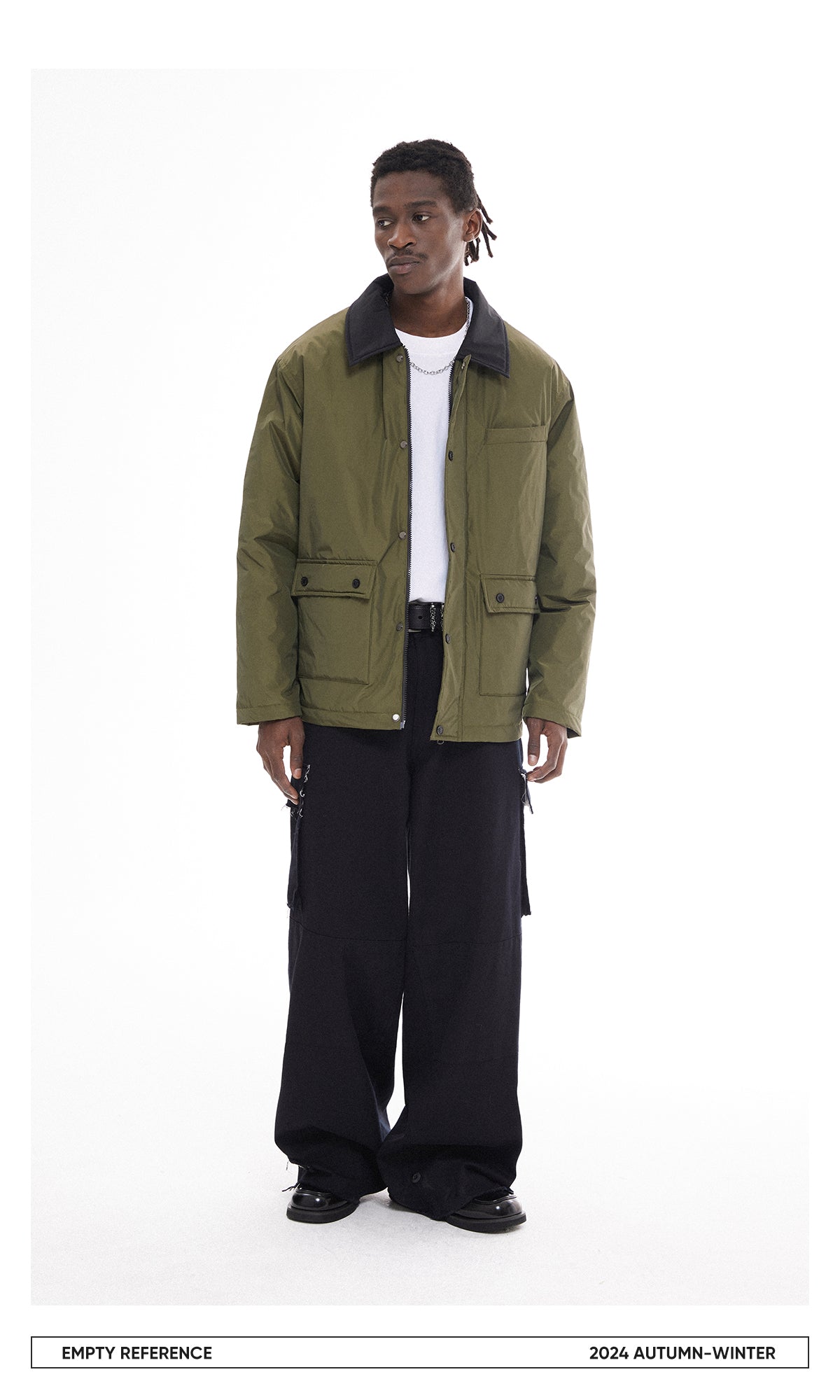 Military Cotton Splice Jacket