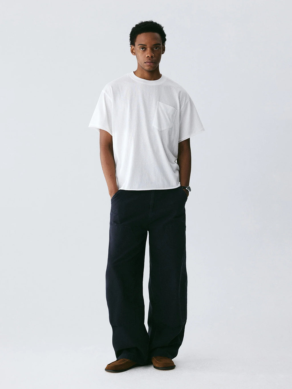 The Archive Utility Trouser - Heavyweight Pique with Custom Hardware & Washed Finish