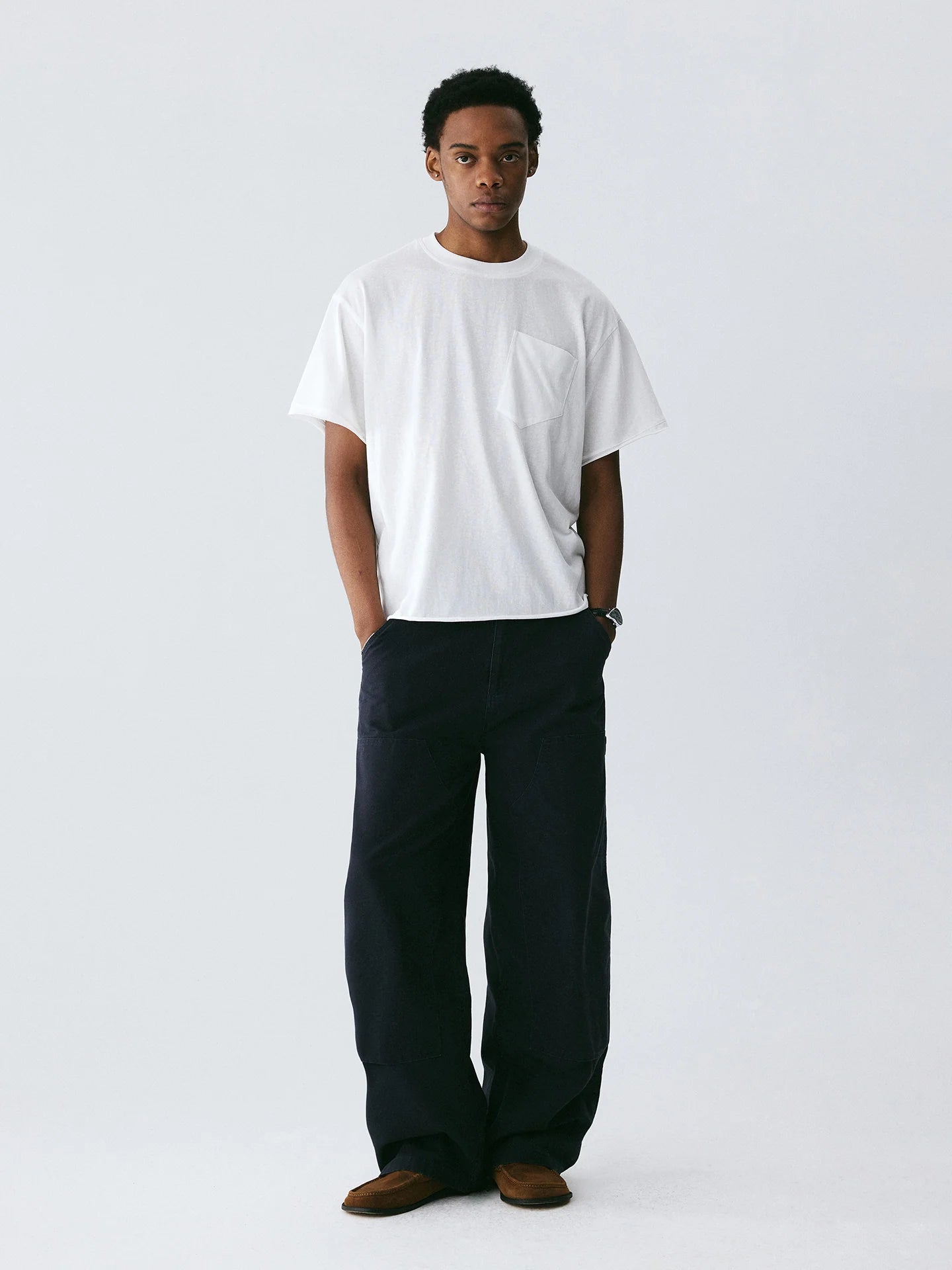 The Archive Utility Trouser - Heavyweight Pique with Custom Hardware & Washed Finish