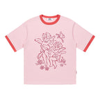 Angel Patchwork Graphic Tee